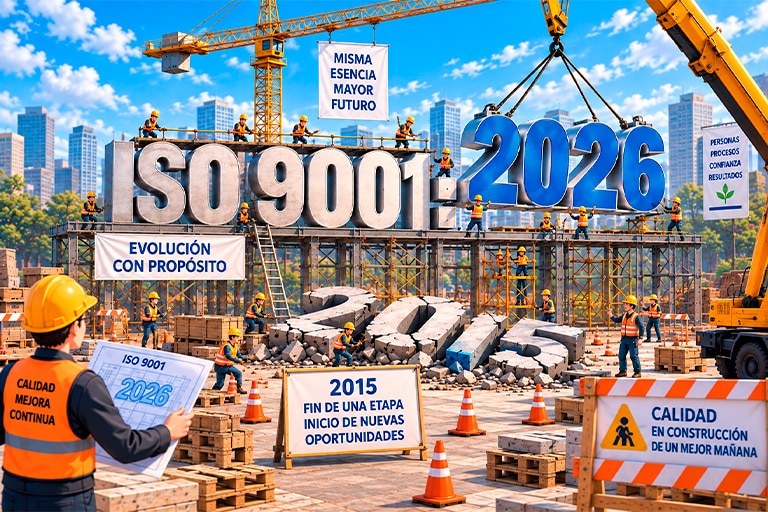La Nueva Gestión de la Calidad, actualizar a ISO 9001:2026