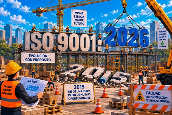 La Nueva Gestión de la Calidad, actualizar a ISO 9001:2026